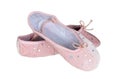Ballet shoes (isolated)