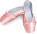 Ballet slippers Royalty Free Stock Photo