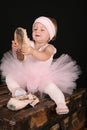 Ballet Toddler Royalty Free Stock Photo