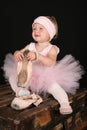 Ballet Toddler Royalty Free Stock Photo