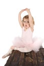 Ballet toddler Royalty Free Stock Photo