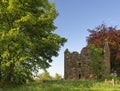 Ballinshoe Castle, a 16th Century Rectangular Tower House hidden in the Countryside near to Kirriemuir