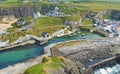 Ballintoy Harbour Co.Antrim Northern Ireland Royalty Free Stock Photo