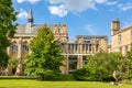 Balliol College from Garden Quad. Oxford, England Royalty Free Stock Photo