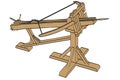 Ballista weapon Royalty Free Stock Photo
