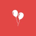 Ballon icon illustration isolated vector.