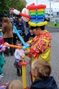 Ballon lady at the hobart market