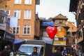 Ballon in Nepal at Bakhtapur Royalty Free Stock Photo