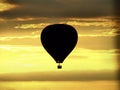 Ballon sunrise Royalty Free Stock Photo