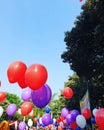 Ballon warna warni Royalty Free Stock Photo