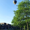 Balloon above Dertien Loten Den Bosch, Netherlands