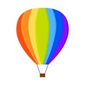 Balloon aerostat transport vector.