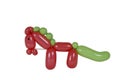 Balloon animal pony isolated