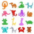 Balloon animals set