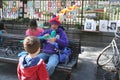 Balloon artist in the French Quarter Royalty Free Stock Photo