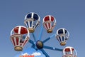 Balloon Ascension a family ride that consists of 8 balloons that rise up into the air like
