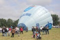 Balloon at aviatic show Royalty Free Stock Photo