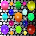 Balloon background. Royalty Free Stock Photo