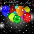 Balloon background. Royalty Free Stock Photo