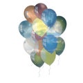 Balloon background. Royalty Free Stock Photo
