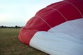 Balloon ball in a field Royalty Free Stock Photo