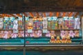 A sideshow game booth in Johor BahruÃ¢â¬â¢s Danga Bay Theme Park