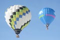 Balloon Festival Chateau DOex 2014 Royalty Free Stock Photo
