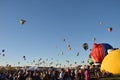 Balloon Fiesta in Albuquerque 2016 Royalty Free Stock Photo