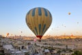 The balloon flight, the great tourist attraction of Cappadocia