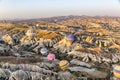 The balloon flight, the great tourist attraction of Cappadocia