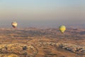 The balloon flight, the great tourist attraction of Cappadocia