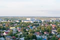 Balloon flights over the city