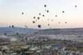 Balloon flying over Cappadocia
