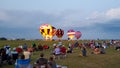 Balloon Glow at 2021 Sun n Fun Night Airshow Royalty Free Stock Photo