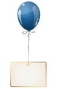 balloon with hangtag