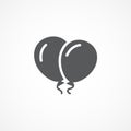 Balloon icon Royalty Free Stock Photo