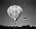 Balloon liftoff in Louisville, Kentucky Royalty Free Stock Photo