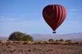 Balloon over Atacama desert in Chile Royalty Free Stock Photo