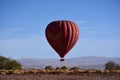 Balloon over Atacama desert in Chile Royalty Free Stock Photo
