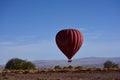 Balloon over Atacama desert in Chile Royalty Free Stock Photo