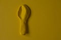 Balloon on a same colored background Royalty Free Stock Photo