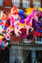 Balloon sellers in Madrid