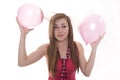 Balloon Static Electricty Royalty Free Stock Photo