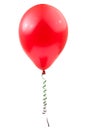 Balloon and streamer Royalty Free Stock Photo