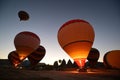 Balloon in cappadocia nevsehir turkey Royalty Free Stock Photo