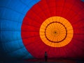 balloon view from inside Royalty Free Stock Photo