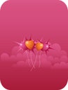 Balloons aloft Royalty Free Stock Photo