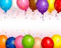 Balloons background