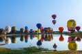 Balloons,Balloons in sky ,Balloon Festival,Singhapark International Balloon Fiesta 2017,Chiang Rai, Thailand