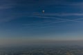 balloons in the blue sky